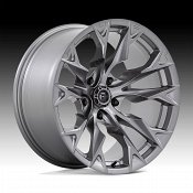 Fuel Flame 5 D806 Platinum Custom Truck Wheels